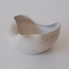 Pote de Ceramica Artesanal Feito  Mo SC30 Minimalista